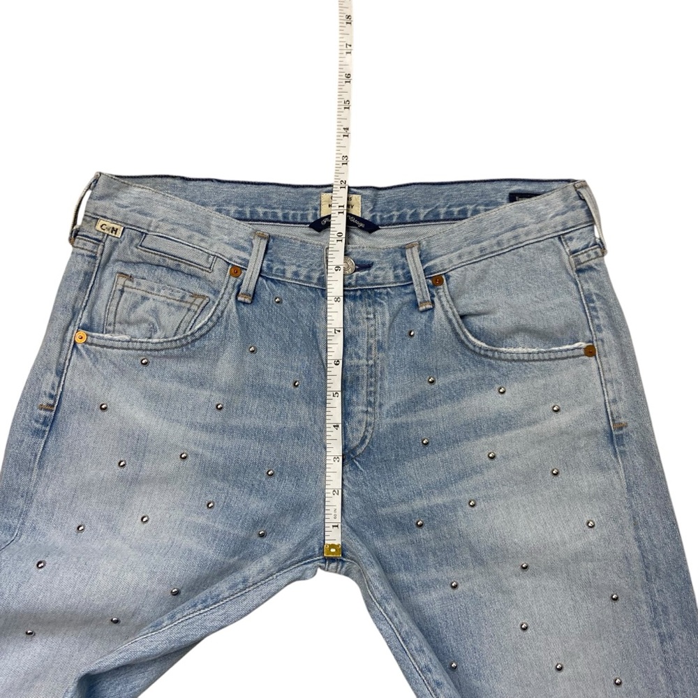 Citizens of Humanity Studded Emerson Slim Boyfriend Jean 28 - Picture 12 of 15